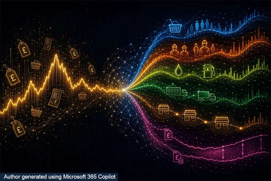 AI Analysis of 66,820 Business Reports Tracks the Drivers of UK Price Changes